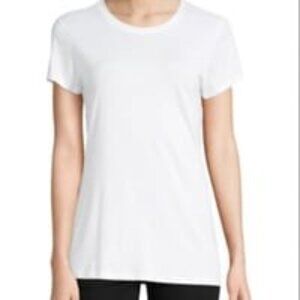 Vince Womens White T-Shirt NWT Pima & Modal Blend